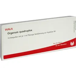 Organum quadruplex Ampullen 10X1 ml Ampullen