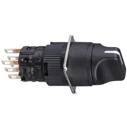 Schneider Electric Schwarzer Wahlschalter 16 XB6EAD222P