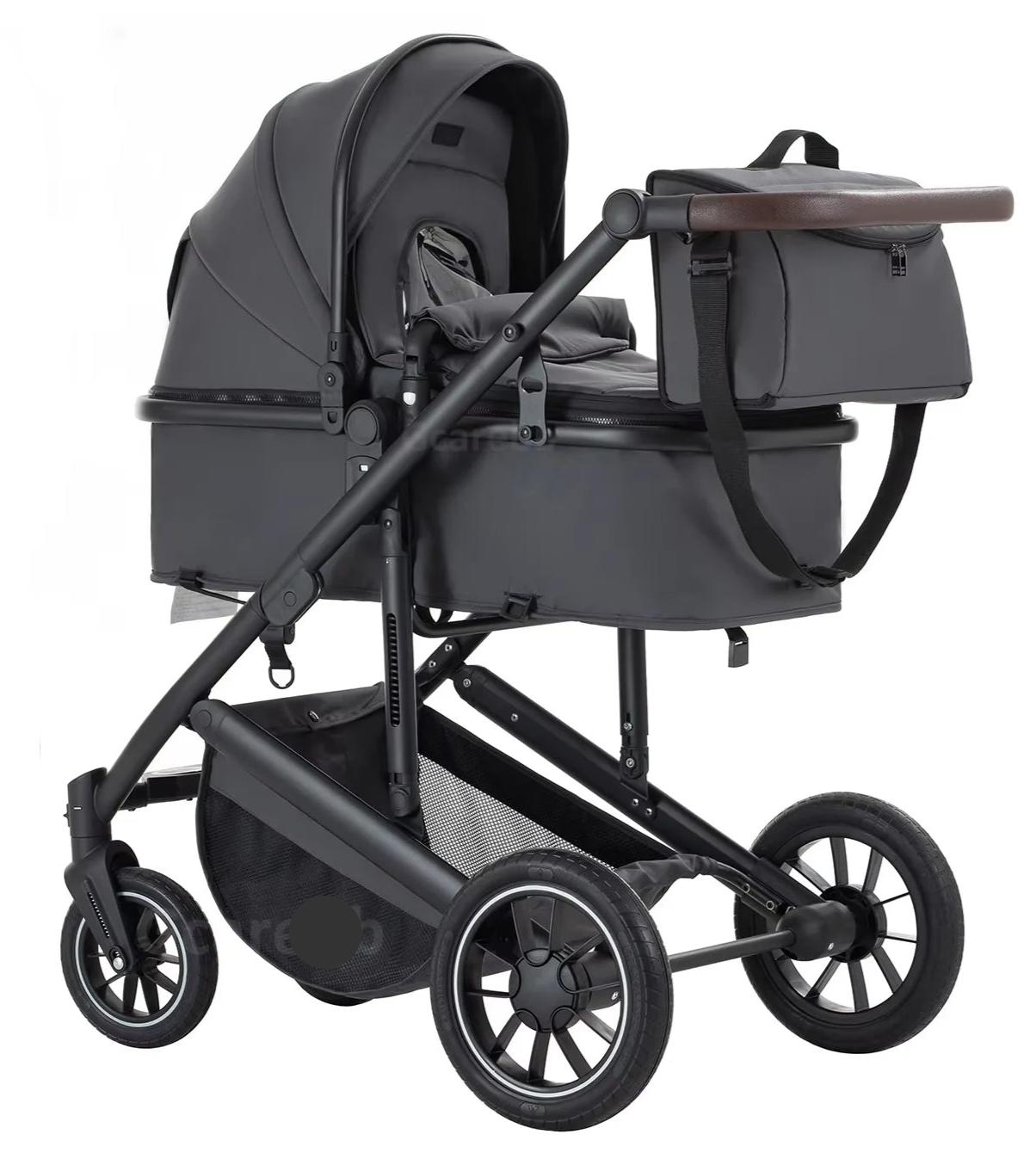 Kinderwagen - Multifunktionskinderwagen - Buggy - Reisebett inklusive - Autositz inklusive - Faltbar