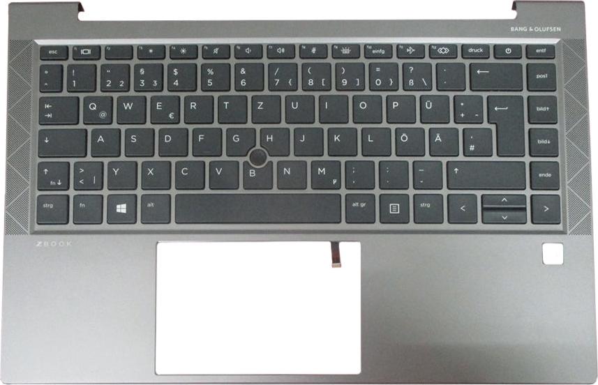 HP M07131-071, Cover + keyboard, Spanisch, Tastatur mit Hintergrundbeleuchtung, HP, ZBook Firefly 15 G7