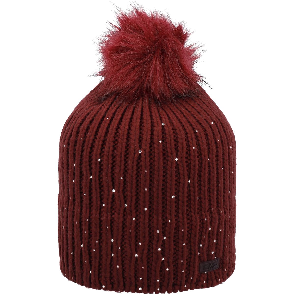 CMP Woman Knitted Hat black berry (C595) U 5506070-C595-U
