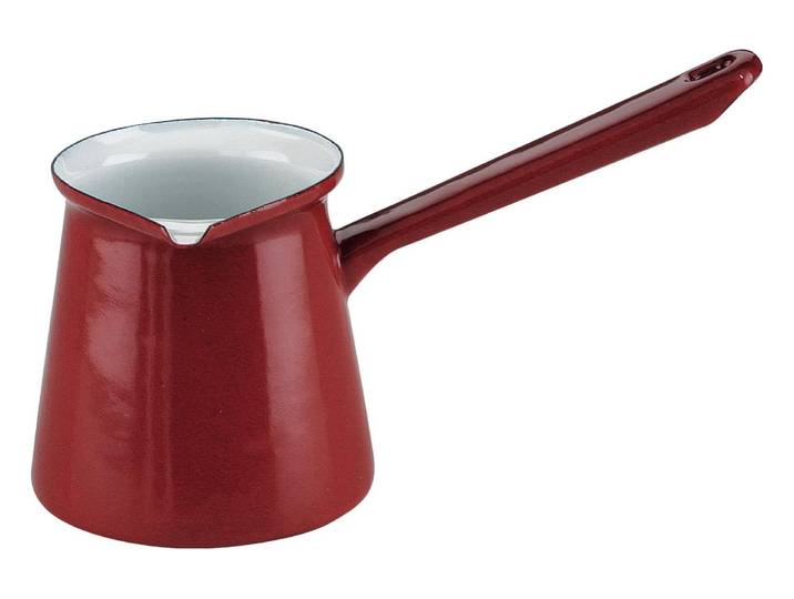 Kaffeekanne Ibili Roja 0.5 Liter , rot, weiß, 0,5 l, Emaille, Kannen, Kaffeekanne, Türkischer Kaffeekocher 0.5 Liter