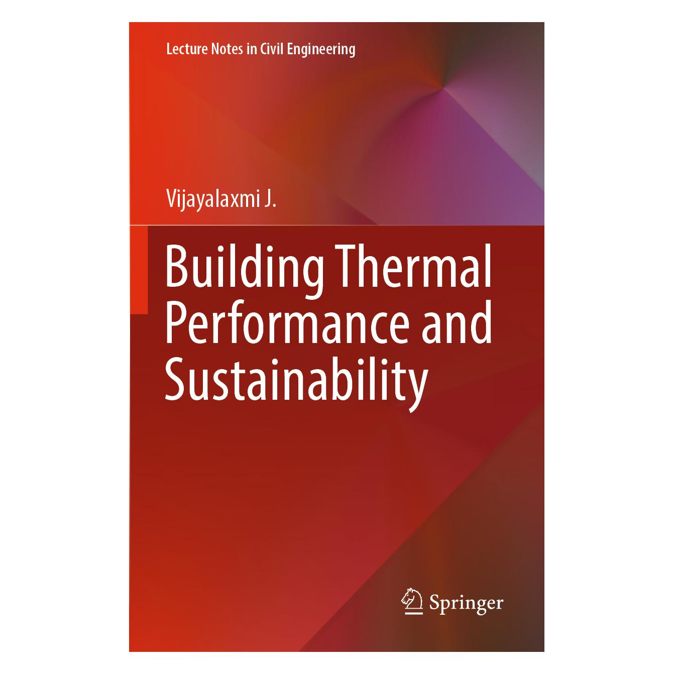 Springer Building Thermal Performance and Sustainability (Englisch, Softcover, Vijaya laxmi J.) (57018695)