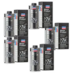 5x Additiv LIQUI MOLY 1018 Motor Protect Motoröl Langzeit Verschleissschutz 500ml