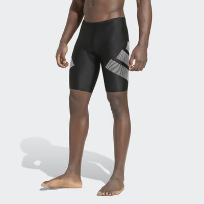 Badehose ADIDAS PERFORMANCE "BB JAMMER", Herren, Gr. 6, N-Gr, schwarz, Obermaterial: 78% Polyamid, 22% Elasthan, Badehosen Badehose