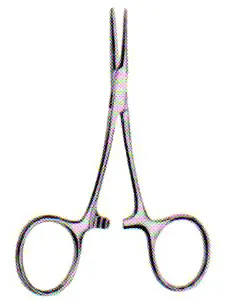Zepf medical instruments GmbH Hartmann Baby Arterienklemme, gerade, gerieft, 9,0 cm 12-2100-09