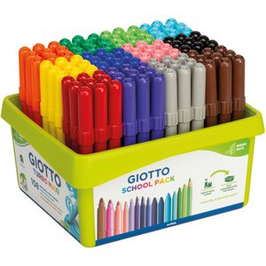 GIOTTO-Fila Filzstifte Turbo Maxi, Strichbreite 5mm, auswaschbar, 108 Stück