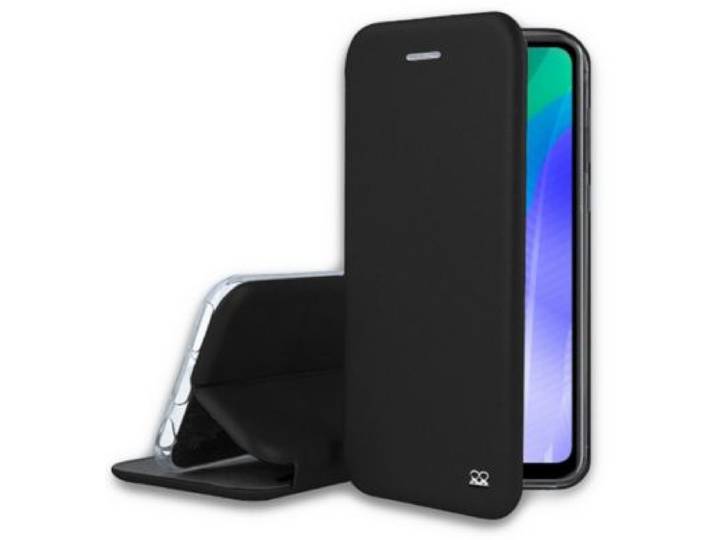 Ibroz - Etui Huawei Y6p 2020 Cuir Noir
