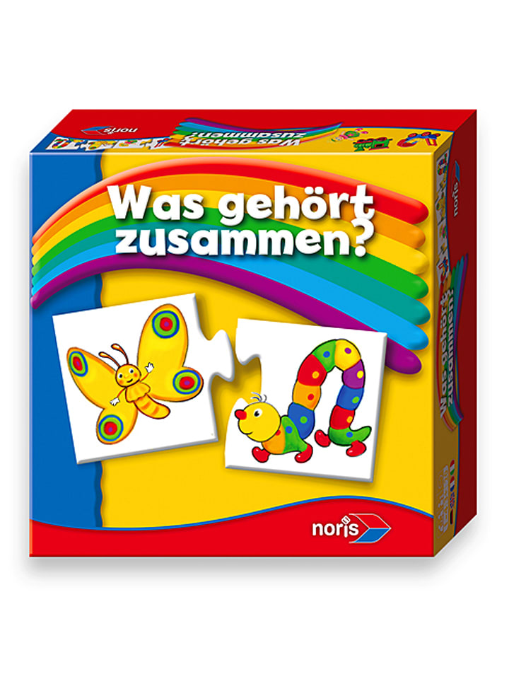 Noris Puzzlespiel "Was gehört zusammen?" - ab 3 Jahren - onesize