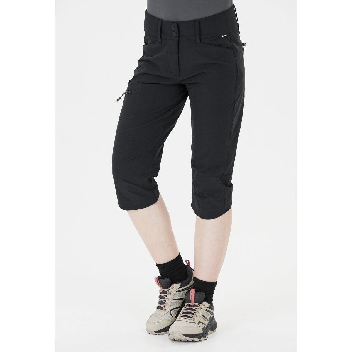 Whistler Shannie W Long Outdoor Shorts black (1001) 44 W211154-1001-44
