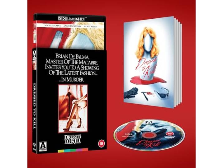 Arrow Video Dressed to Kill Limited Edition 4K UHD [Blu-ray] [Regio Free]