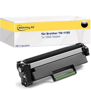 kompatibel für Brother TN-1150, 1000 Seiten, schwarz Kompatibler Toner