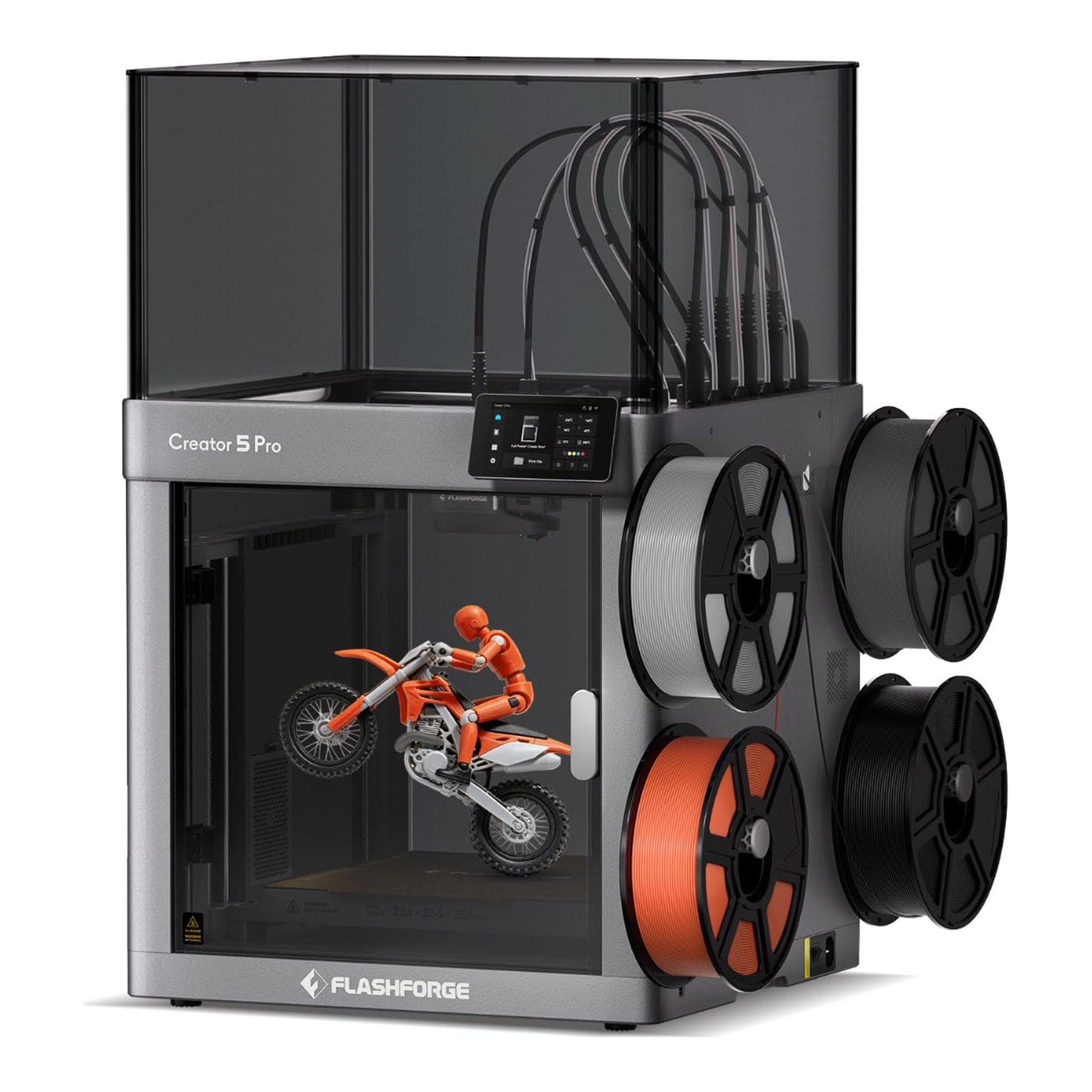 3D-Drucker Creator 5 Serie 3D-Drucker mit 4 Werkzeugköpfen