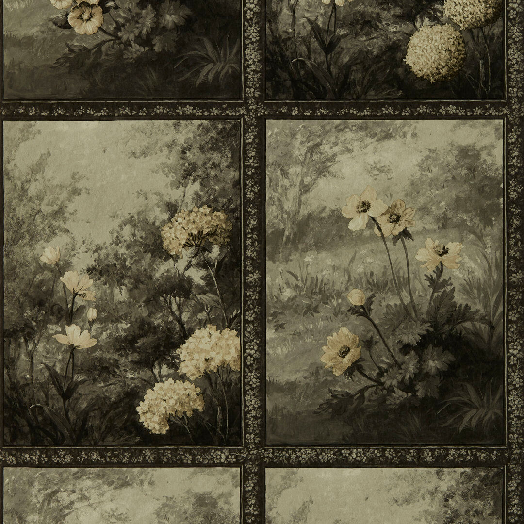 Clarke & Clarke Artus Marianne 10.05m x 52cm Shimmer Wallpaper Roll Gilver