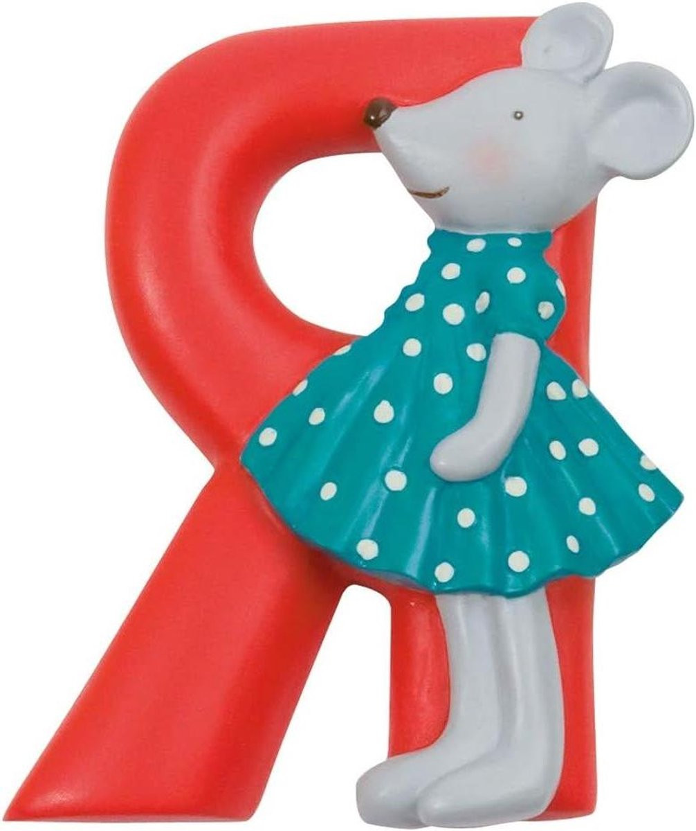 La Grande Famille Hars Letter R Muurdecoratie voor de Babykamer - 7 cm