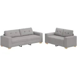 vidaXL, Sofa + Bettsofa, Sofa Set (2-Sitzer, 3-Sitzer)