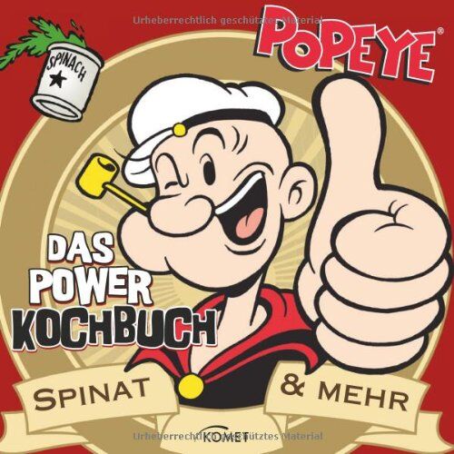 Popeye - Das Power Kochbuch: Spinat & mehr - Preis vom 09.10.2026 07:28:09 h