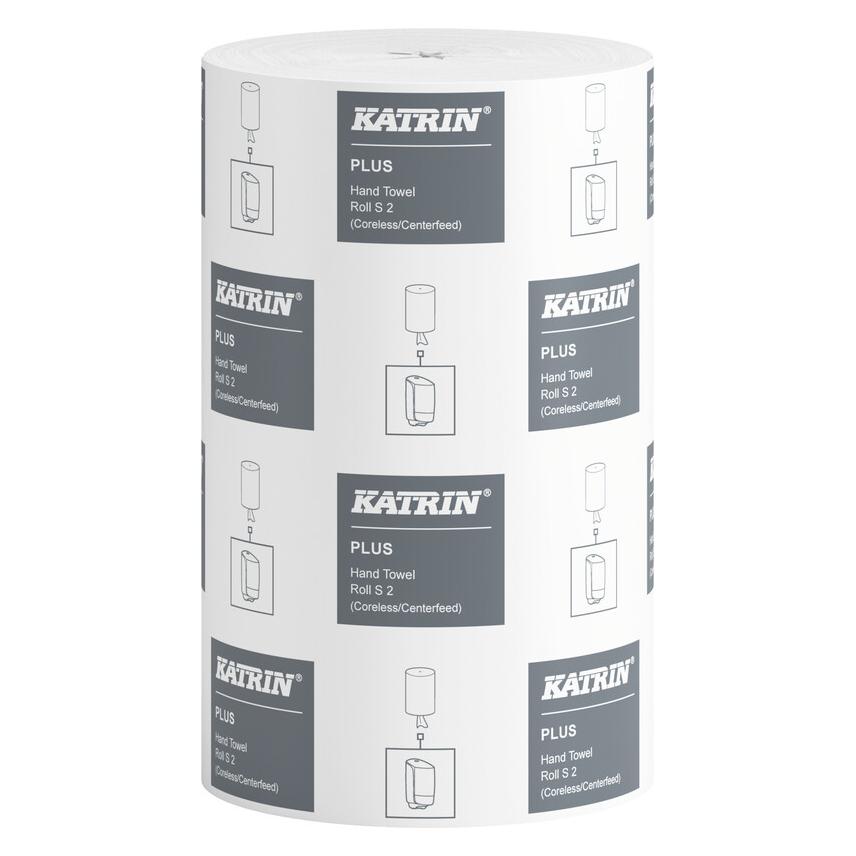 Katrin 12 Handtuchrollen 2-lagig weiss (12x) (97494)