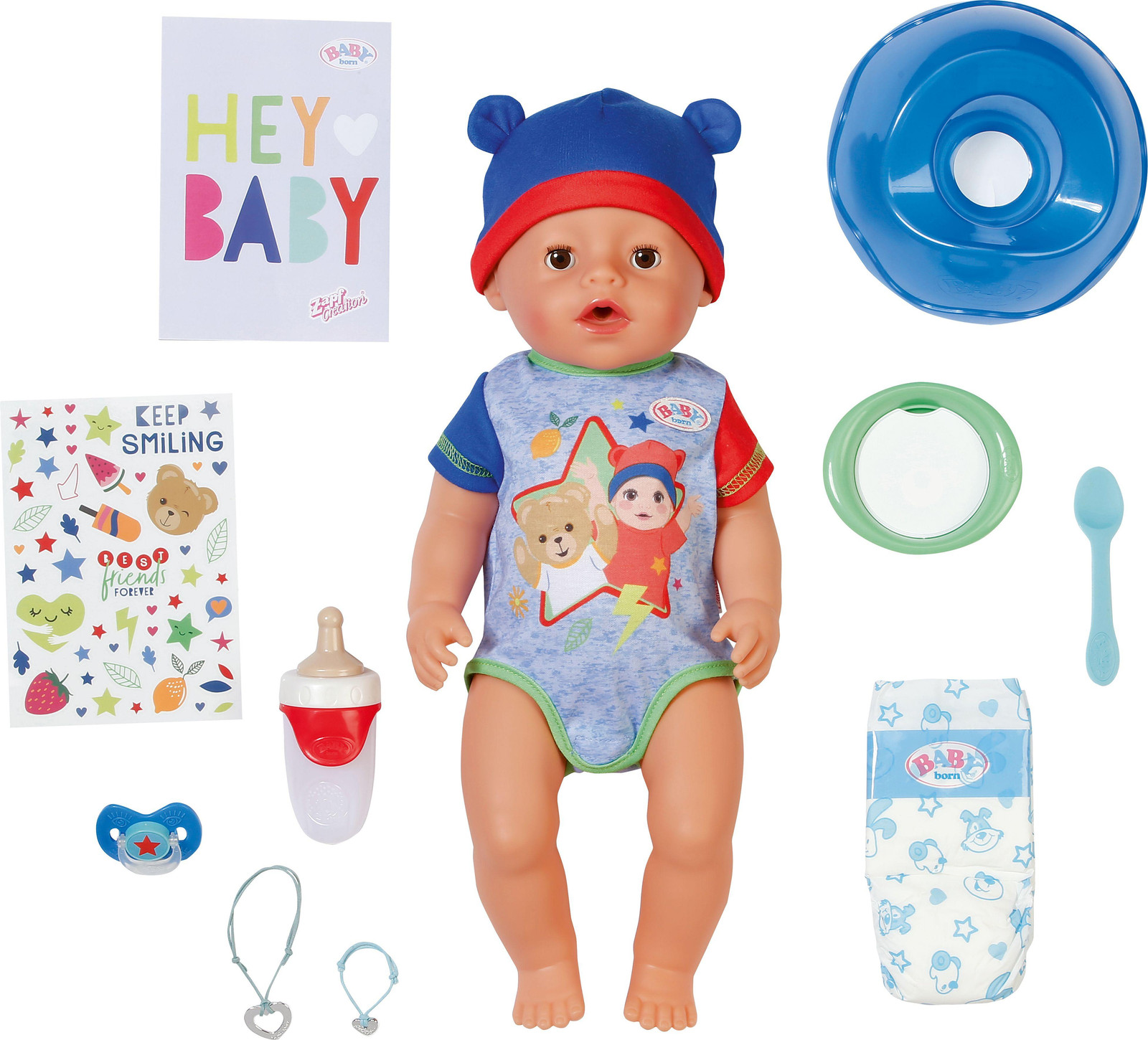 BABY born Jonas Pop, 43 cm, Meerdere kleuren
