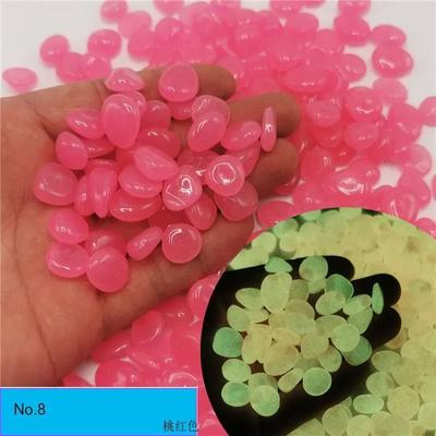 Uplifted Goods Luminous Glow Pebbles For Garden And Aquarium Decoration i 100pcs