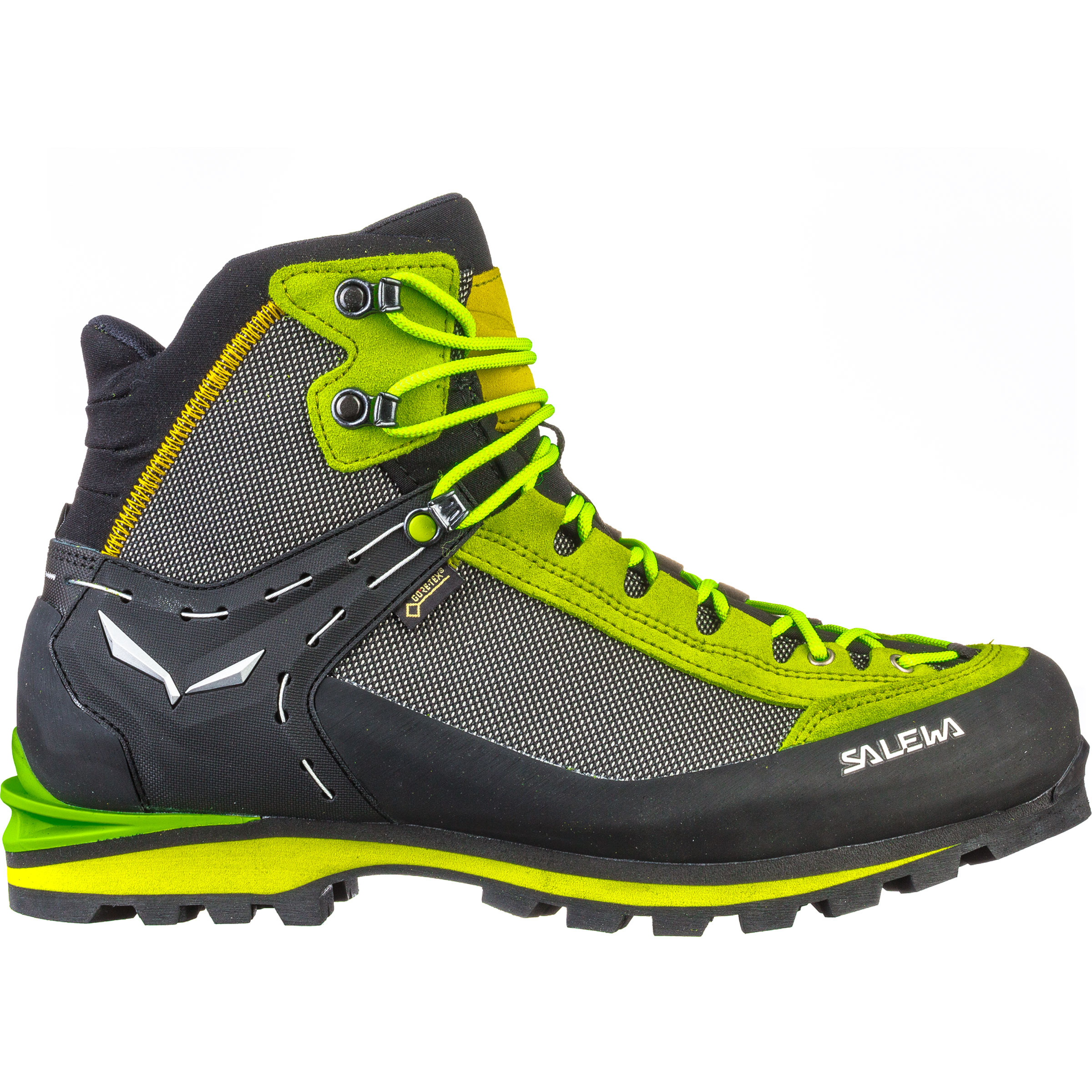 Salewa Crow GTX Herren Bergstiefel & Expeditionsstiefel gruen Größe 42.5 Trekking Wasserdicht