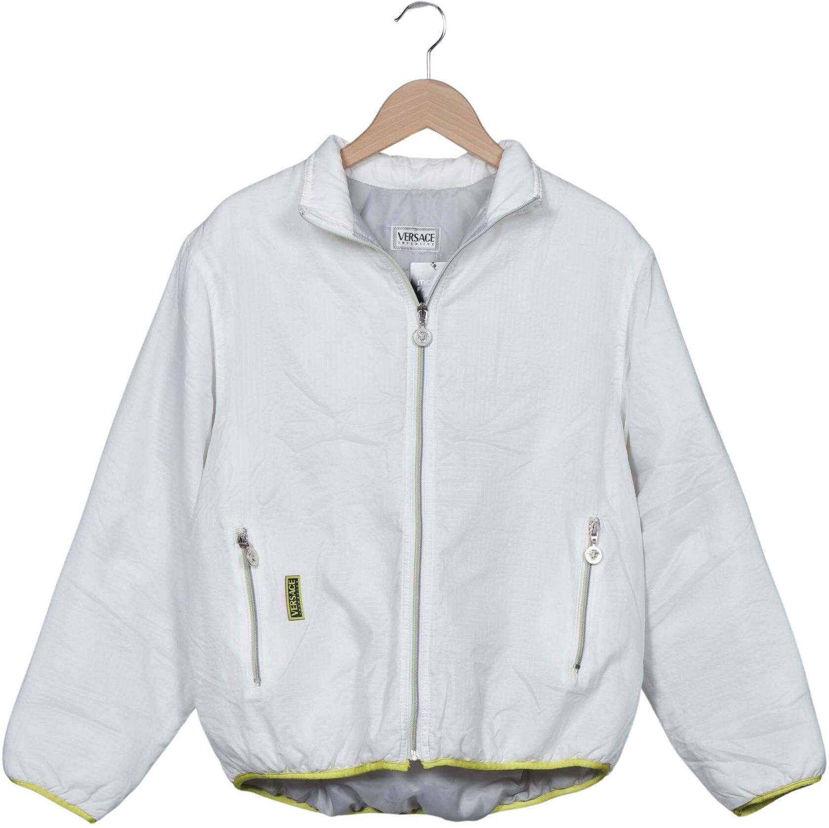Versace Damen Jacke, Neon, Gr. L, Synthetik - Second Hand