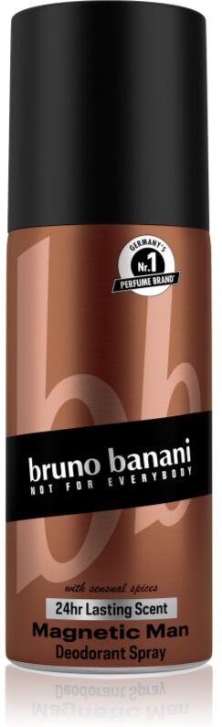 Bruno Banani Magnetic Man Deodorant Spray 24 Std. für Herren 150 ml