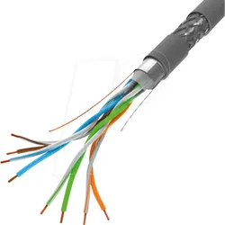 LBG LCS5110305S - Cat.5e Verlegekabel FTP, grau, 305m