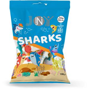 In-Joy Fruchtgummis Sharks, 100 g