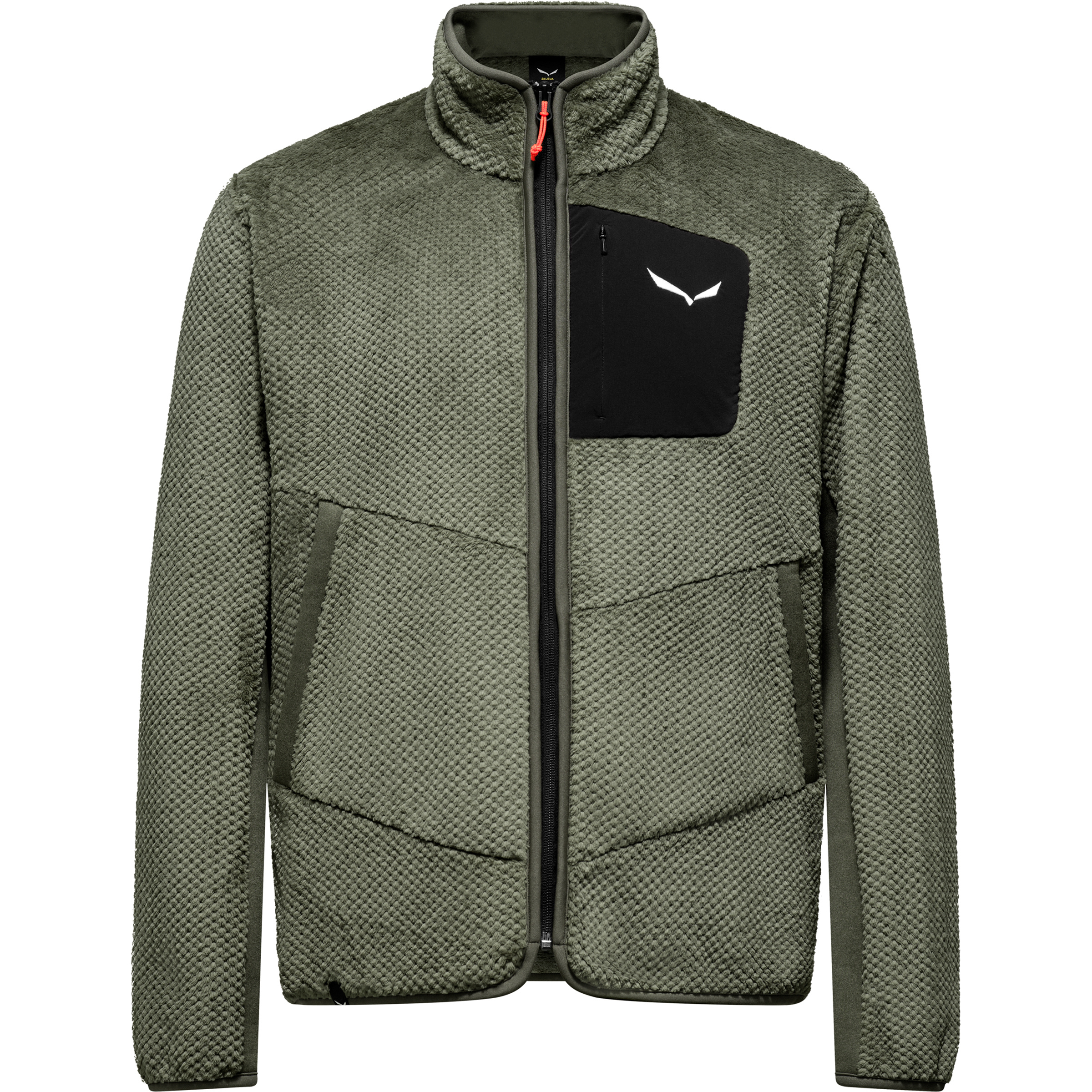 Salewa Puez Warm Herren Fleecejacke oliv Größe L Camping Hautfreundlich
