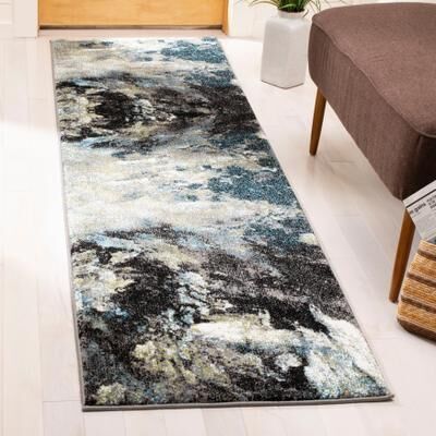 SAFAVIEH Glacier Keesha Modern Abstract Rug