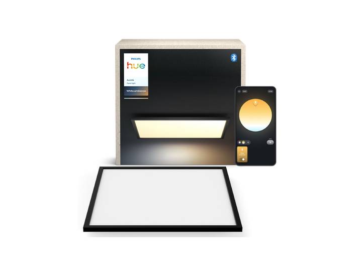 Philips Hue Aurelle panel square XL black