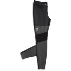 ON Herren Lauftights Lang, Größe S in Schwarz Schwarz