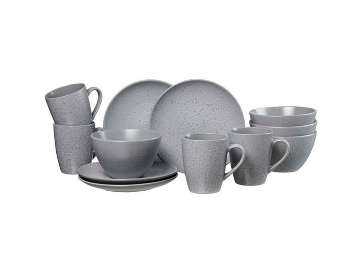 Ritzenhoff Breker Frühstücksservice, Grau, Keramik, 12-teilig, 24x24x26 cm, Geschirr, Geschirr-Sets, Kaffeeservice