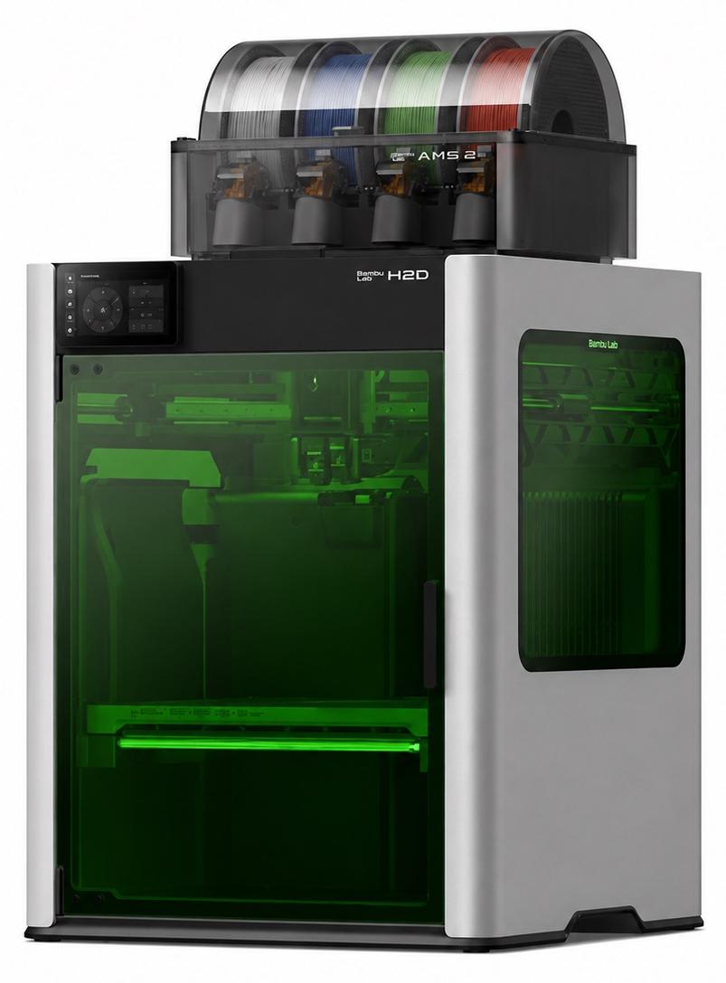 Bambu Lab H2D Laser Full Combo mit AMS 2 Pro und Lasermodul 10 W