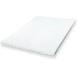 The White Stone Topper Viscoelastico Memory Foam H3 | Matratzenauflage | Topper mit abnehmbarem Bezug | Antibakterieller Matratzenschutz 140x200