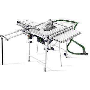Festool Tischkreissäge TKS 80 EBS ST 840-Set, 578108, 254 mm, 2200 W, mit Winkel-/Längsanschlag und Zubehör