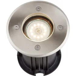 Boden Spot Einbau Strahler Garten Weg Hof Einfahrt IP65 Edelstahl Außen Lampe befahrbar
