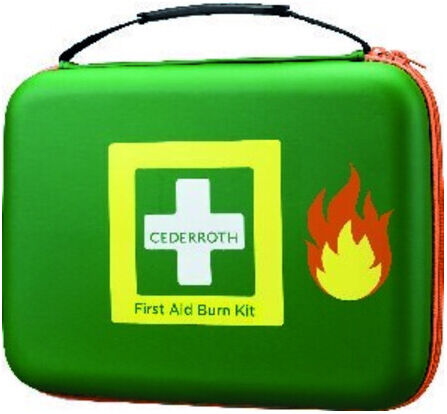 Erste-Hilfe-Tasche B305xH245xT86ca.mm grün z.Brandwundenversorgung CEDERROTH ; Orkla Care (51011013)