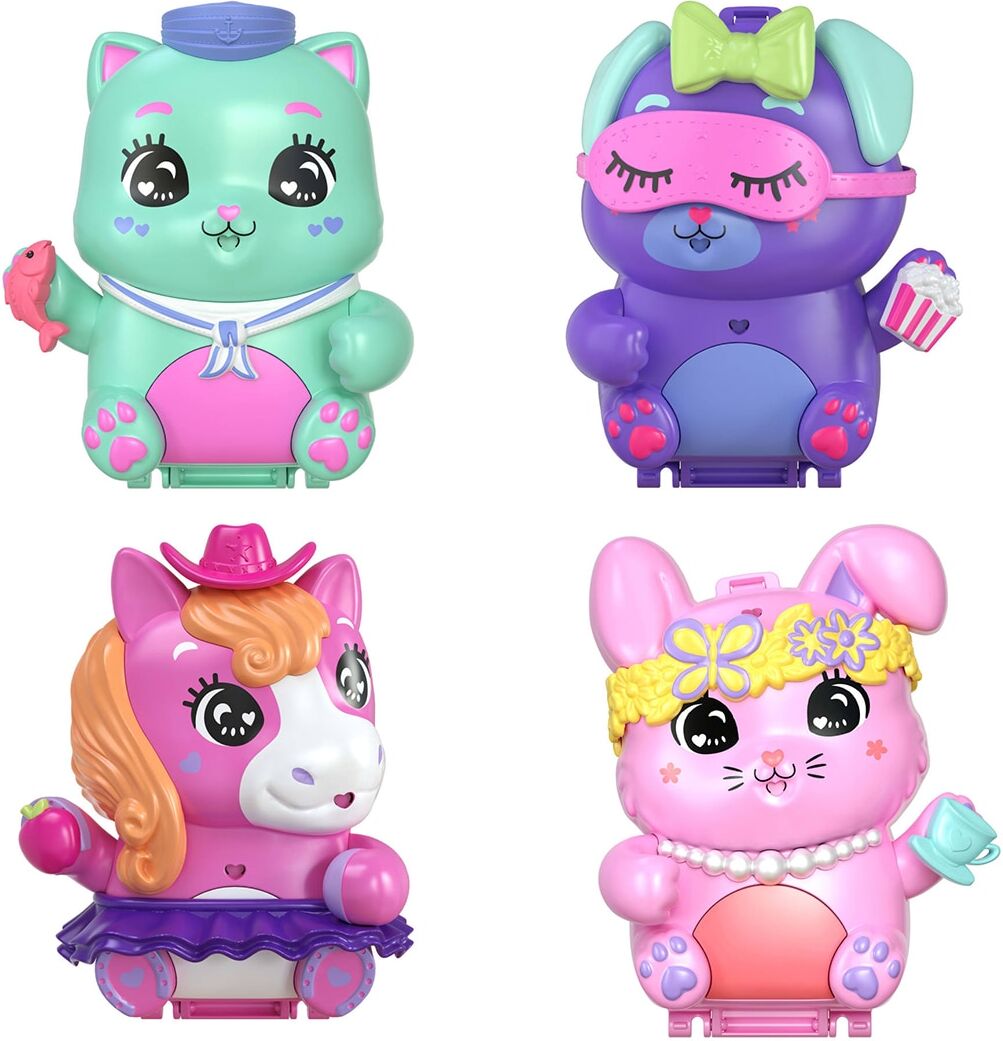 Polly Pocket Estuche básico Pocket World modelos surtidos.