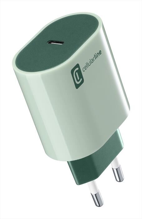 Cellular Line Carica Batterie Achusbcsmartpd20wg-verde