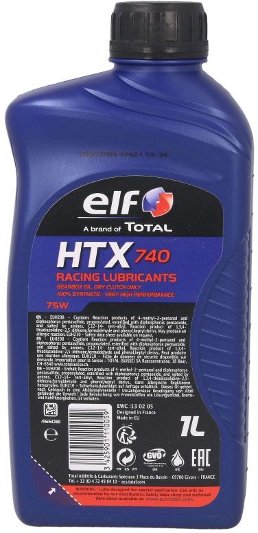 Getriebeöl ELF 2214024 HTX 740 SAE 75W 1L