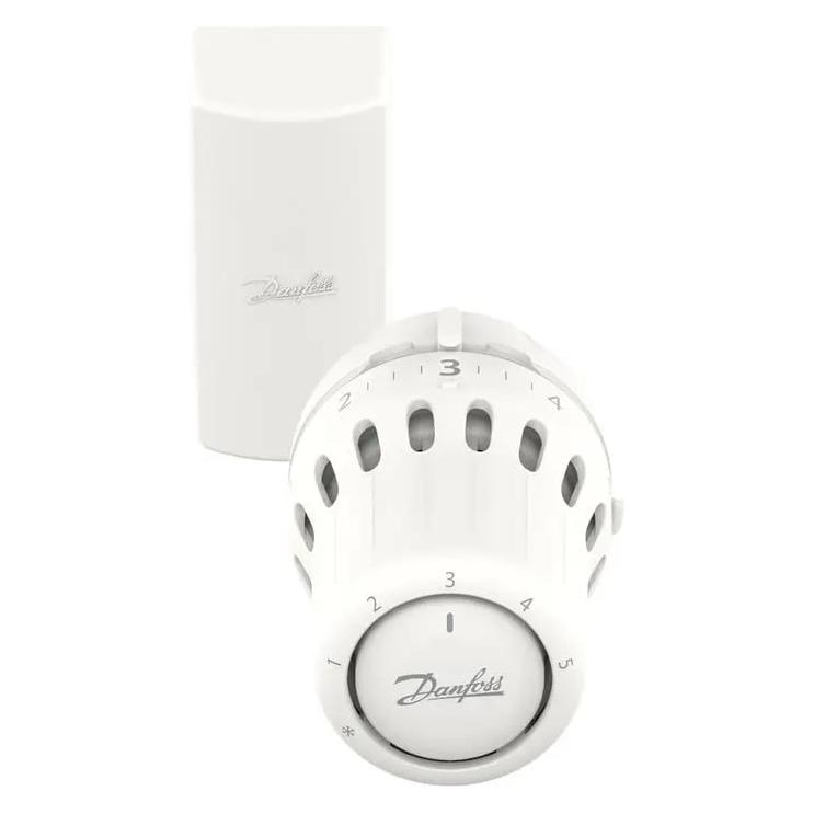 Danfoss React std. termostat - Fjernføler 2 m. kapillarrør. 8-26 grader. Frostsikring. RA (015G3092)
