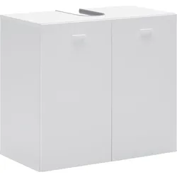 Waschbeckenunterschrank Basix Weiß ca. 60x55x33cm