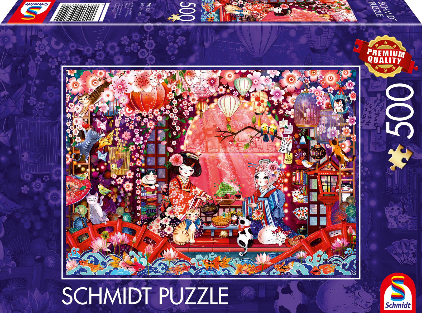 Schmidt Spiele Japanse theeceremonie spel voor 500 stuks