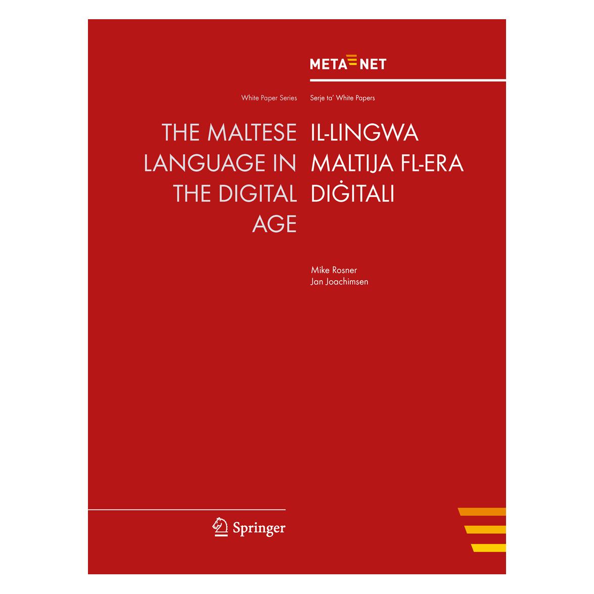 Springer The Maltese Language in the Digital Age (Englisch, Softcover, Georg Rehm, Hans Uszkoreit) (55483784)