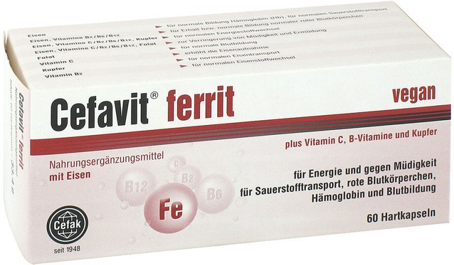 Cefavit ferrit Hartkapseln