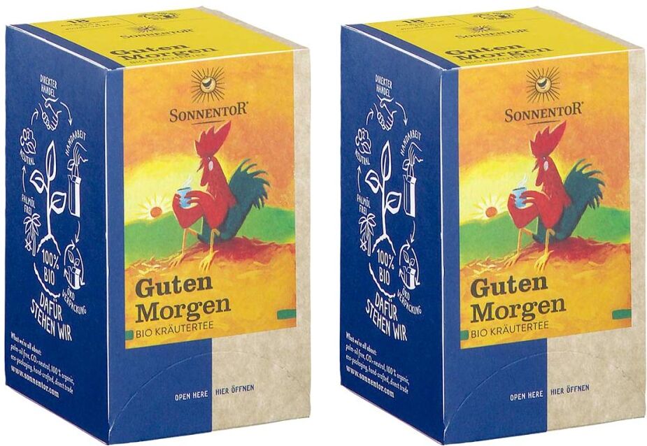 SONNENTOR Guten Morgen Bio Kräutertee 2x18stk