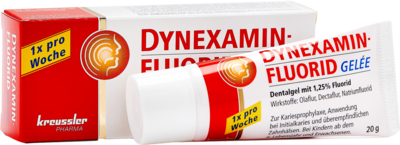 Chem. Fabrik Kreussler & Co. GmbH DYNEXAMINFLUORID Gelee Dentalgel 20 g 11037012