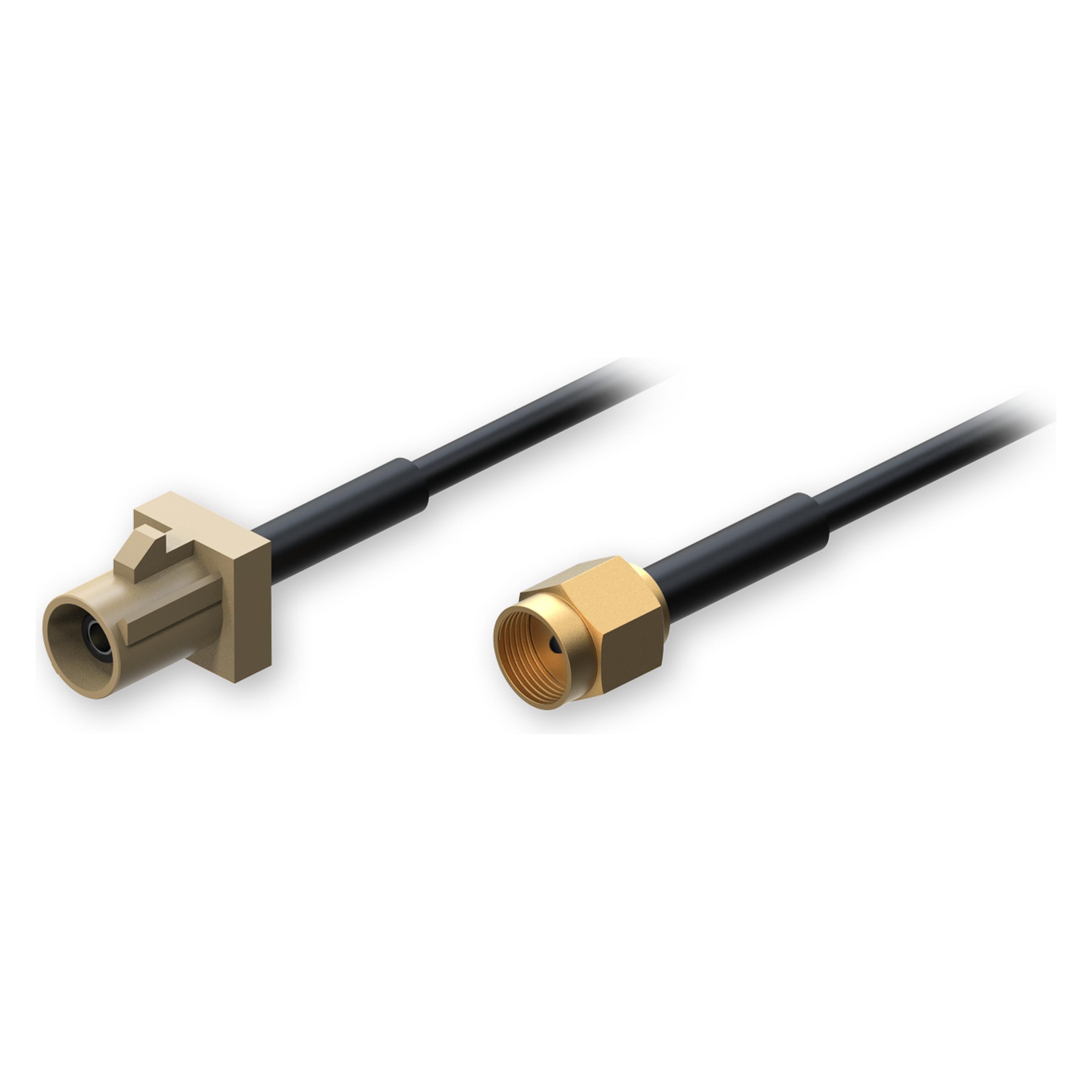 Teltonika RP-SMA-Stecker auf FAKRA I-Stecker-Kabel (Antennenkabel) (PR2FI05M)